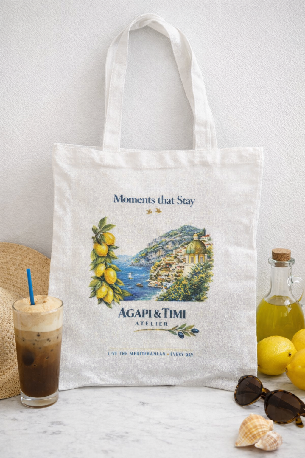 ~ Tote - Moments That Stay -  Market Tote