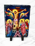 Crucifixion of Christ Icon - Plain Edition